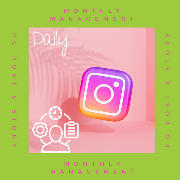 Monthly Instagram Management - Daily